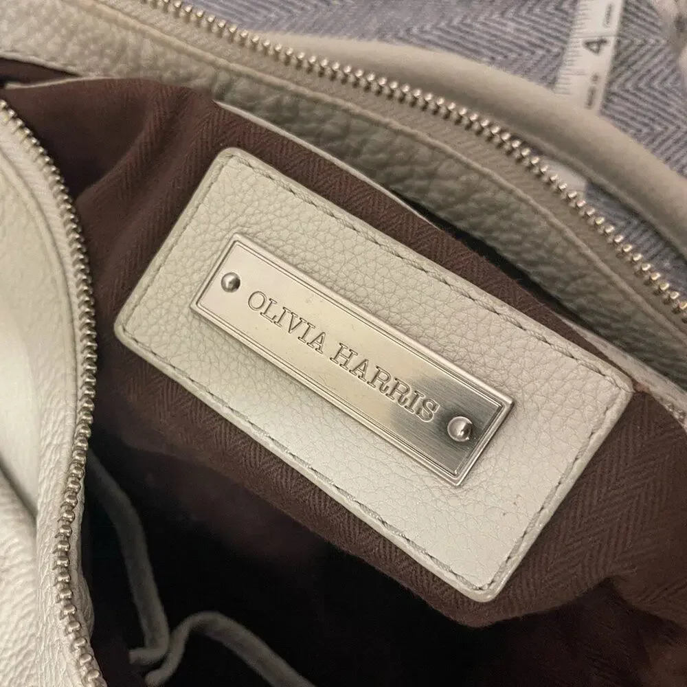 OLIVIA HARRIS - Pebbled Hobo Bag - Picture 4 of 10